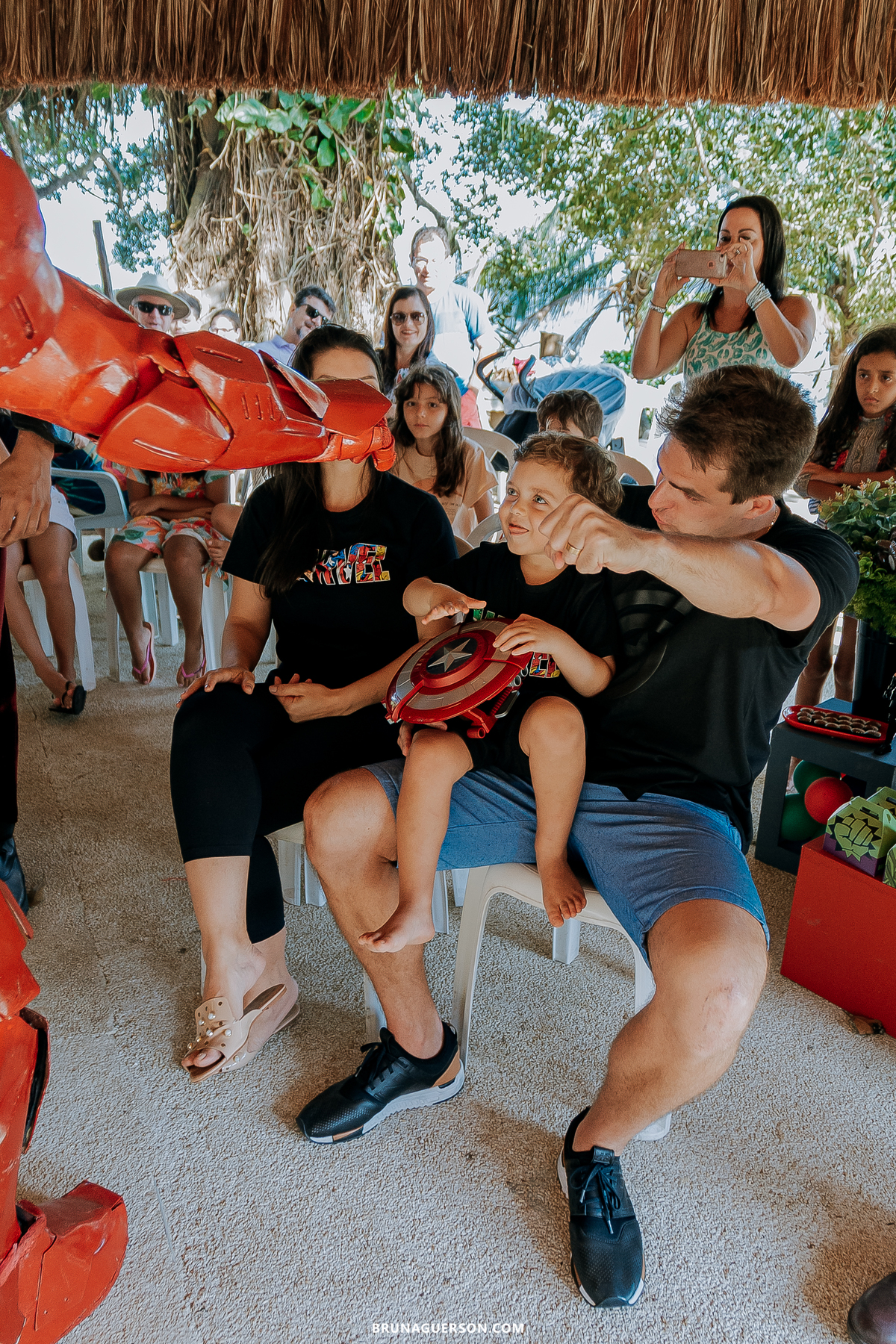 fotografia festa infantil rj fotografa Rio de Janeiro aniversario Marvel 4 ano ao ar livre