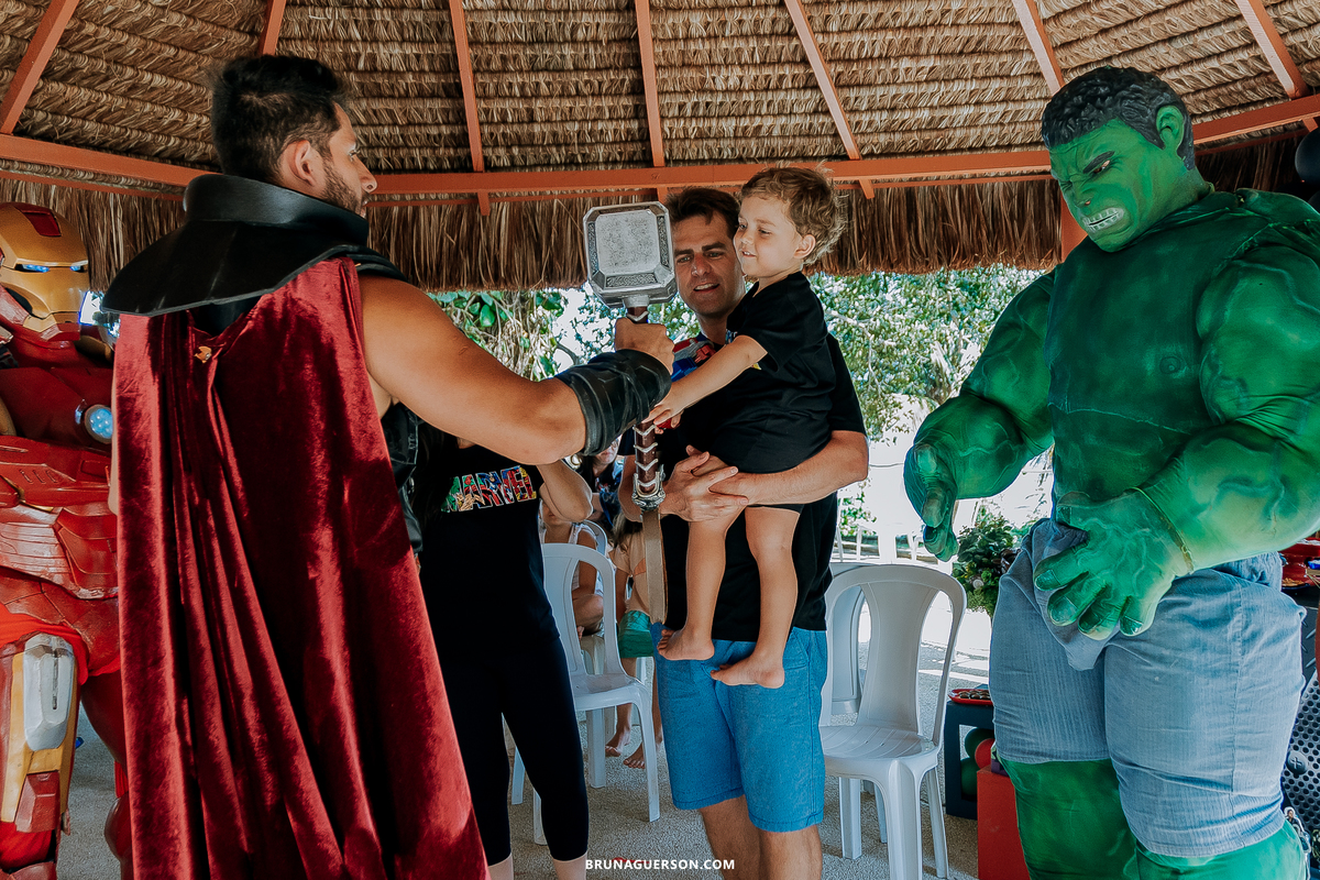 fotografia festa infantil rj fotografa Rio de Janeiro aniversario Marvel 4 ano ao ar livre