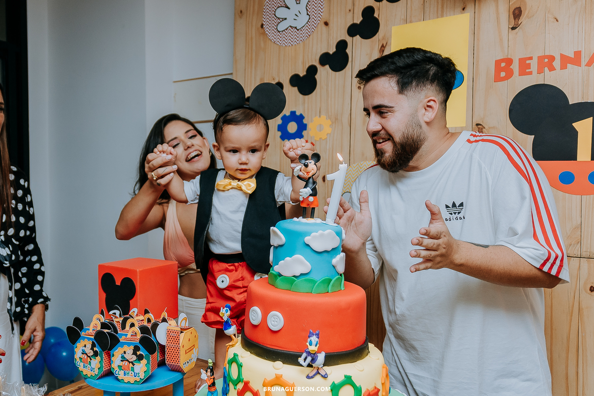 festa infantil rj Rio de Janeiro fotografia aniversario tema Mickey Mouse decoração 1 ano recreio dos bandeirantes
