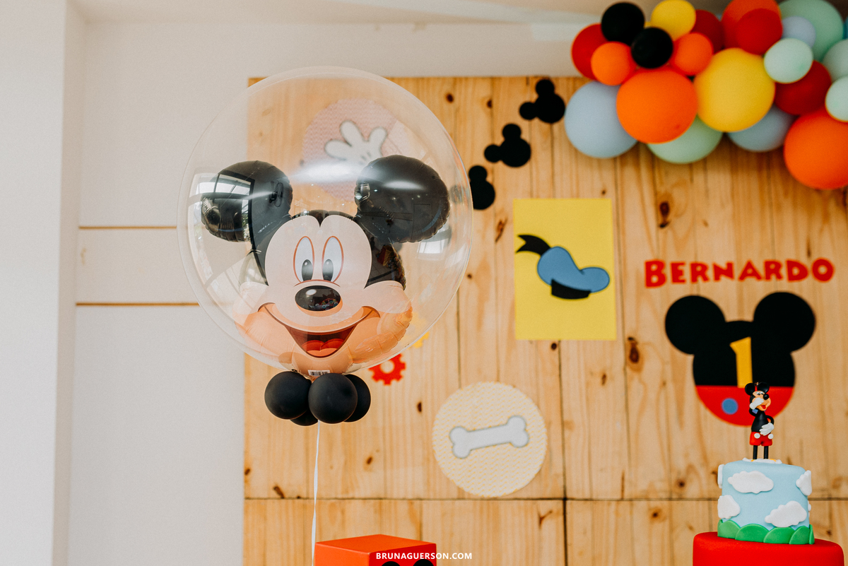 festa infantil rj Rio de Janeiro fotografia aniversario tema Mickey Mouse decoração 1 ano recreio dos bandeirantes