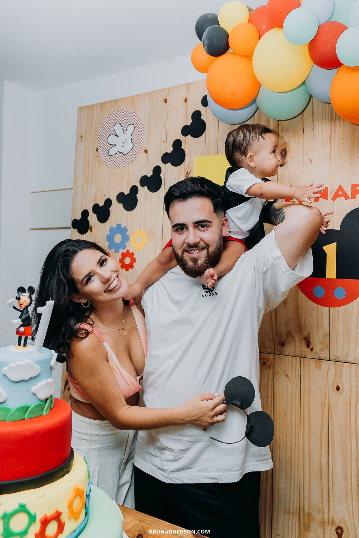 festa infantil rj Rio de Janeiro fotografia aniversario tema Mickey Mouse decoração 1 ano recreio dos bandeirantes