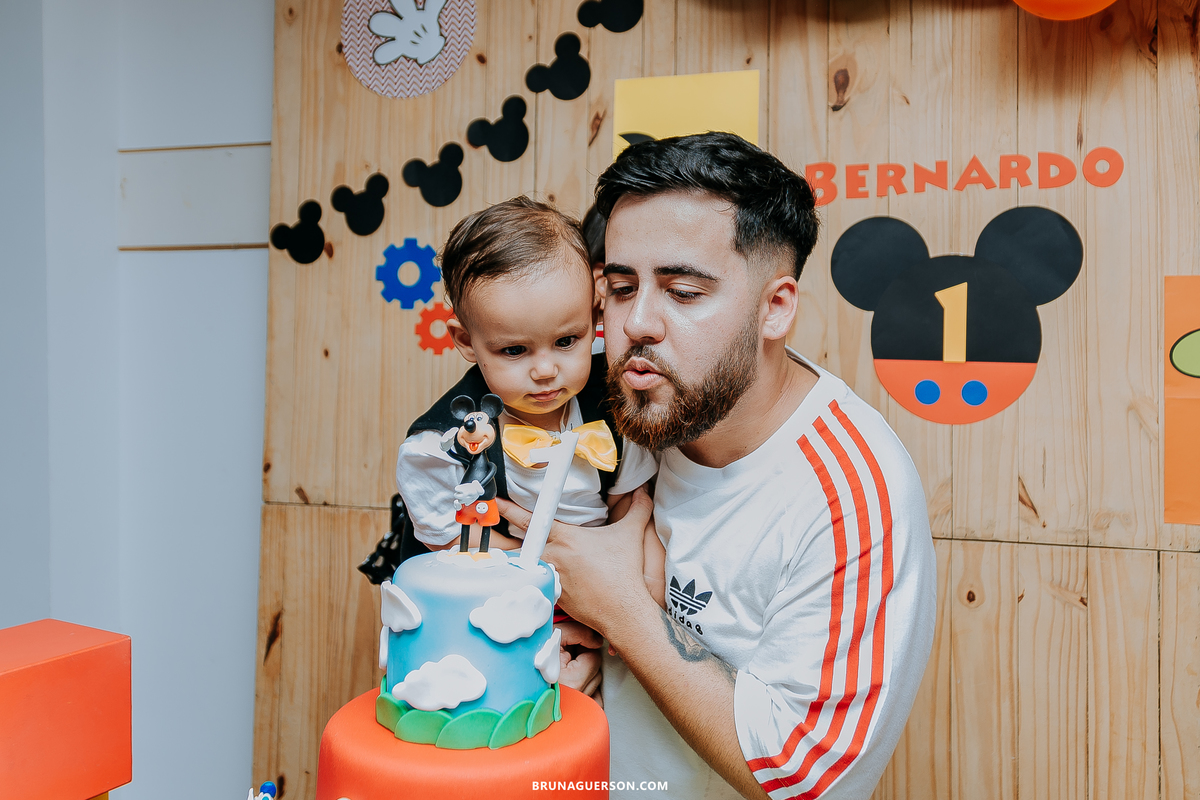 festa infantil rj Rio de Janeiro fotografia aniversario tema Mickey Mouse decoração 1 ano recreio dos bandeirantes