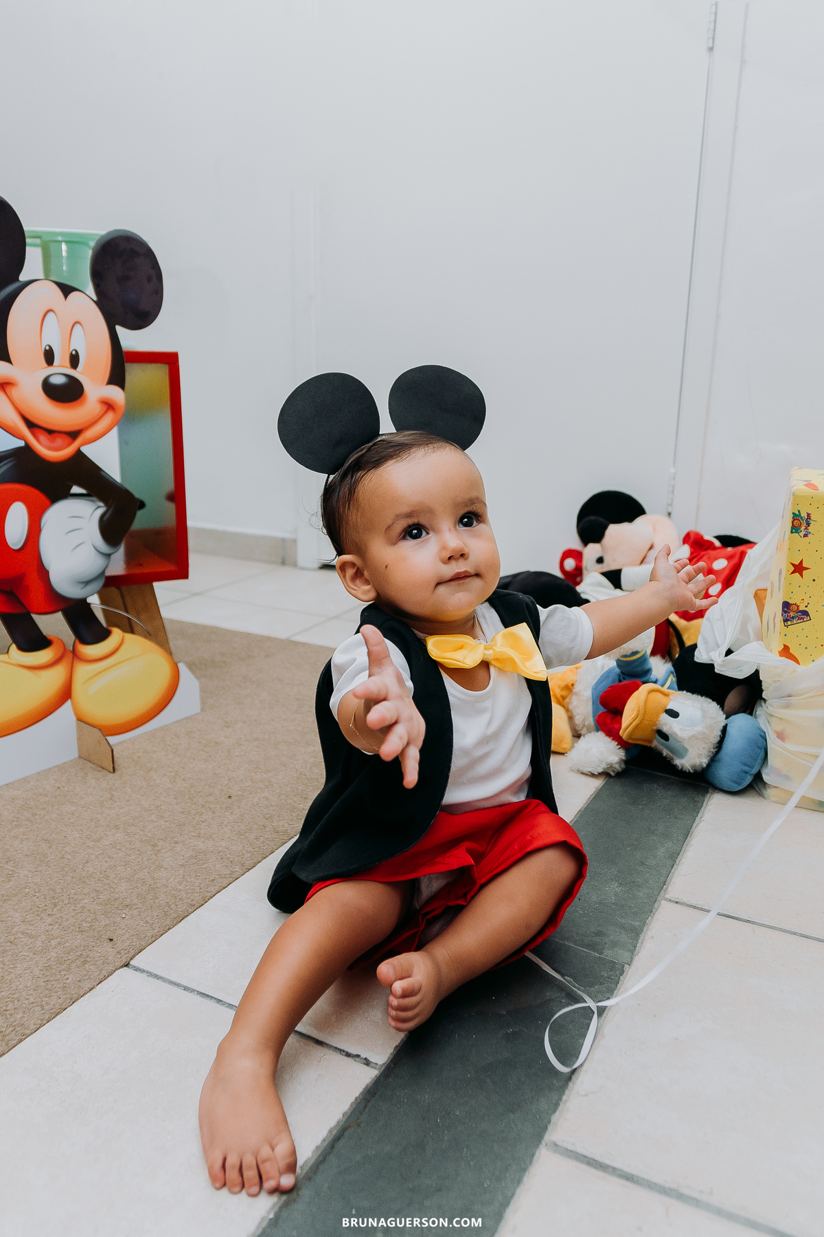 festa infantil rj Rio de Janeiro fotografia aniversario tema Mickey Mouse decoração 1 ano recreio dos bandeirantes