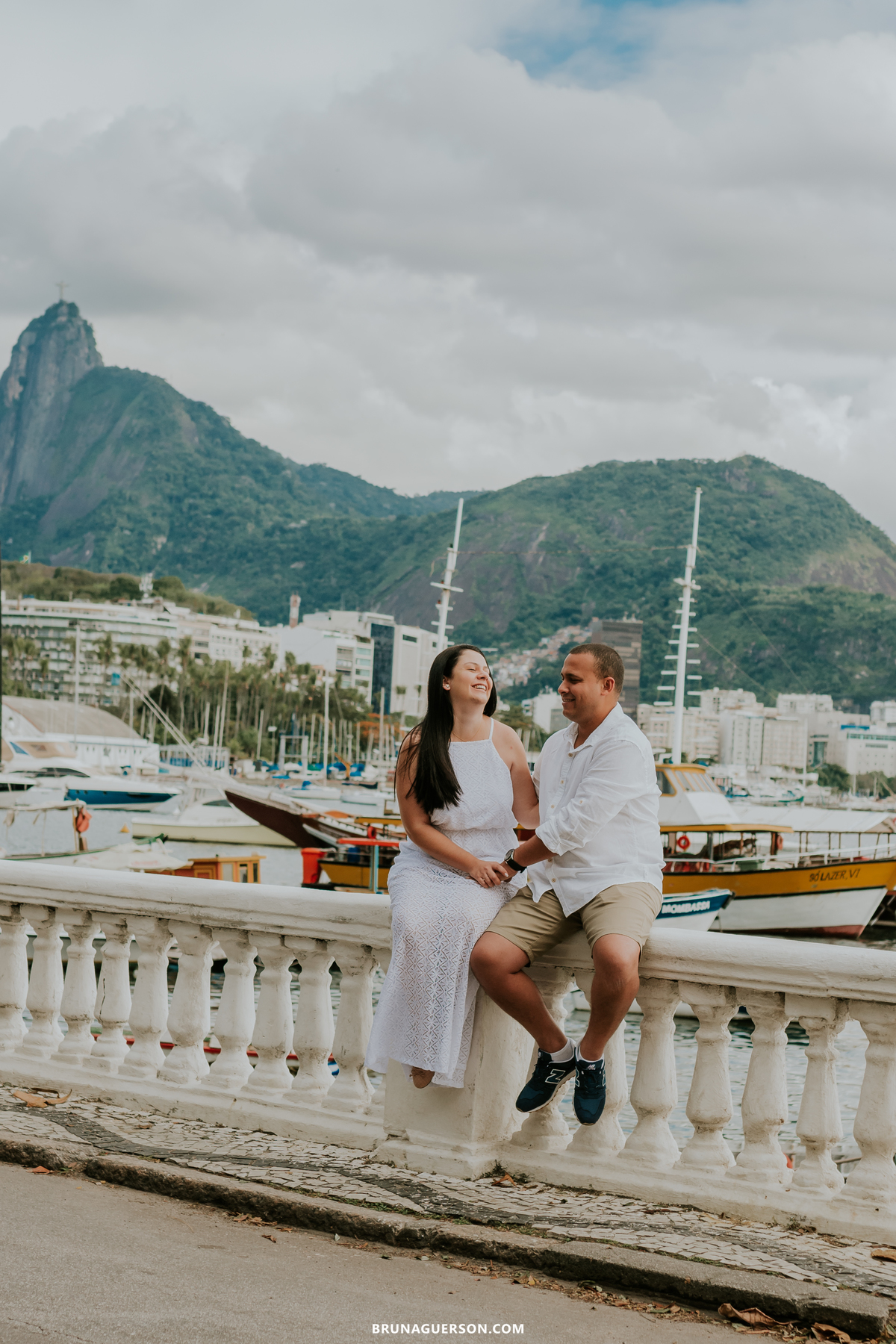fotografia ensaio de casal externo Rio de Janeiro fotografa rj urca praia vermelha