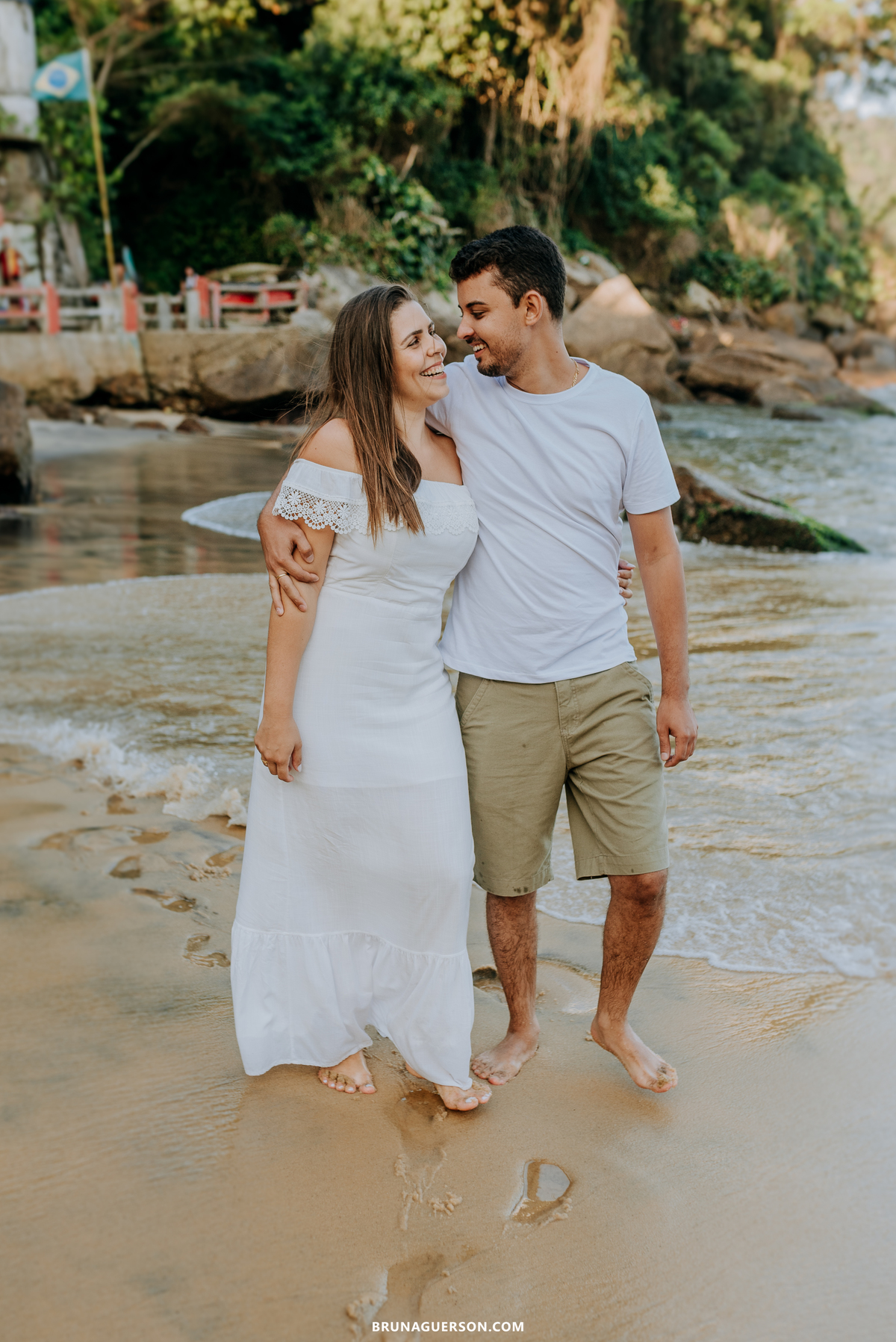 ensaio de casal praia vermelha urca rio de janeiro rj ensaio externo bruna guerson fotografia cidade maravilhosa pão de açúcar praia 