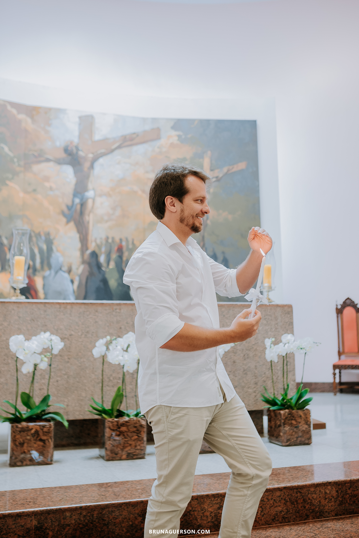 fotografia batizado batismo rio de janeiro paroquia santa rosa de lima barra da tijuca rj 