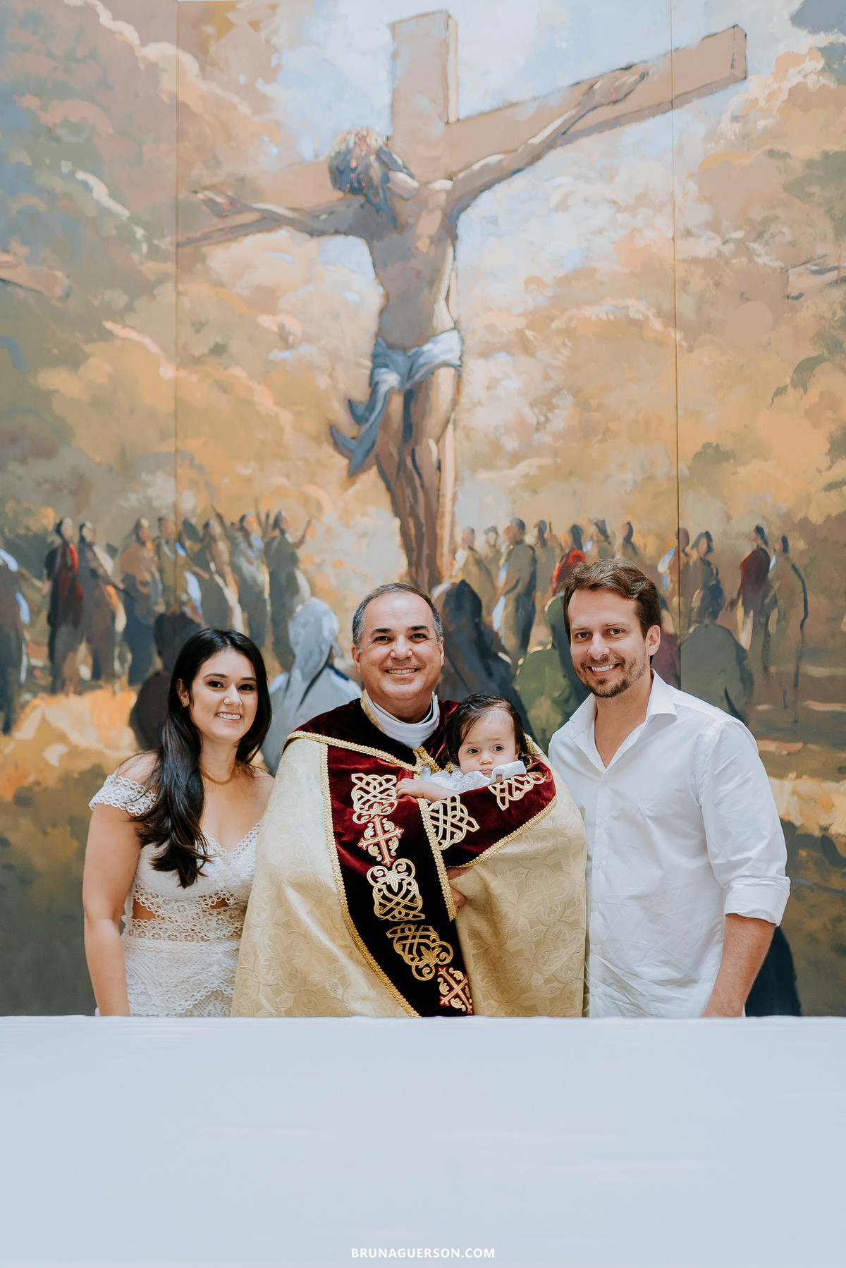 fotografia batizado batismo rio de janeiro paroquia santa rosa de lima barra da tijuca rj 