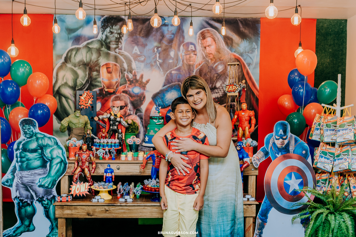 festa infantil aniversário casa de festas ki legal tijuca rio de janeiro bruna guerson fotografia 8 anos rj marvel