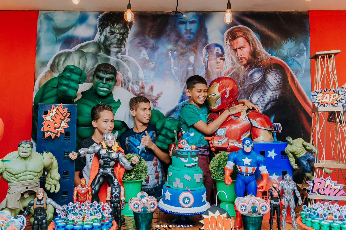 festa infantil aniversário casa de festas ki legal tijuca rio de janeiro bruna guerson fotografia 8 anos rj marvel
