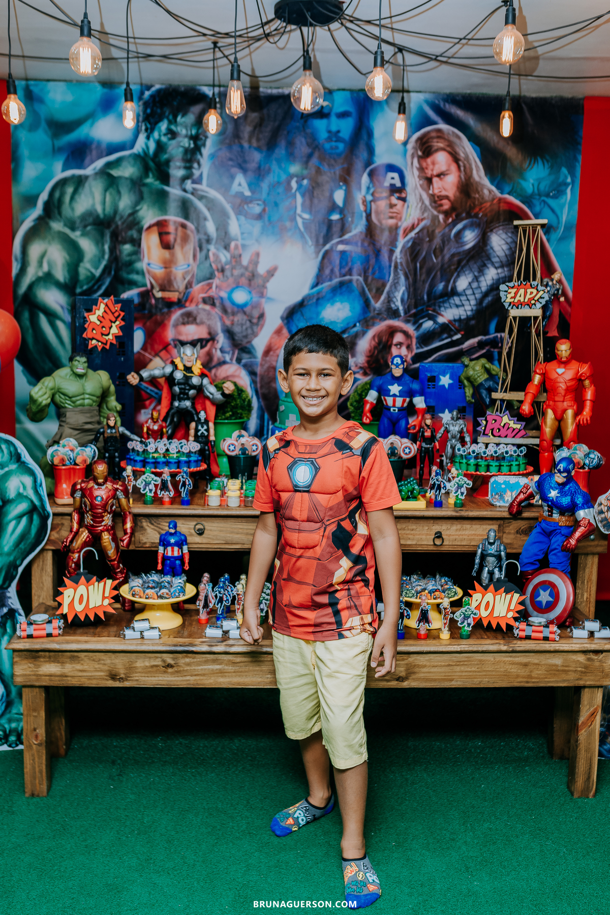 festa infantil aniversário casa de festas ki legal tijuca rio de janeiro bruna guerson fotografia 8 anos rj marvel