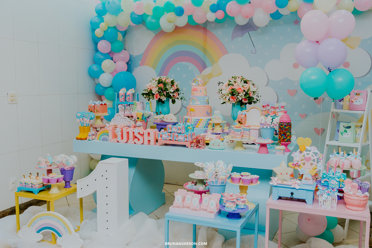 festa infantil 1 ano chuva de amor rio de janeiro lagoa rj clube naval piraque bruna guerson