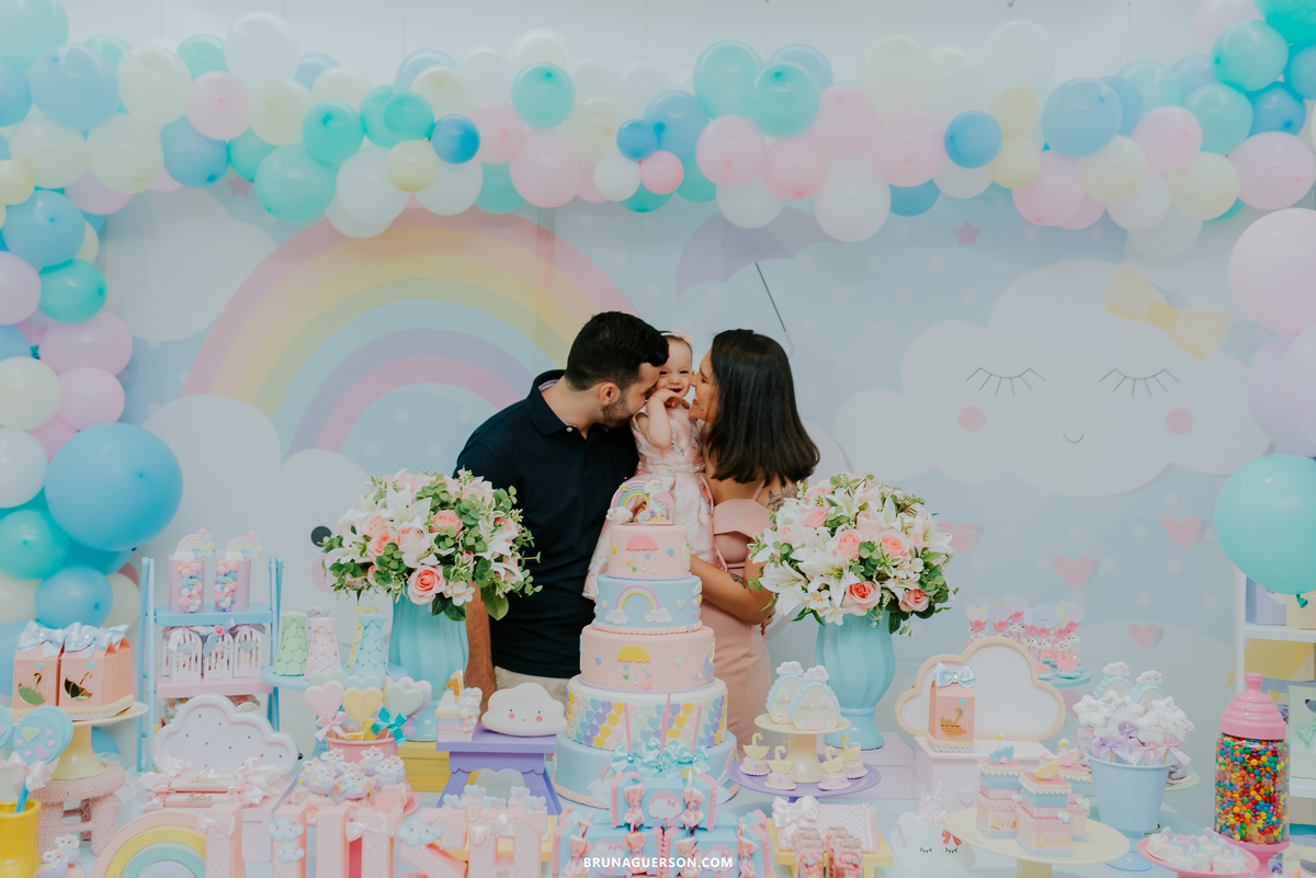 festa infantil 1 ano chuva de amor rio de janeiro lagoa rj clube naval piraque bruna guerson