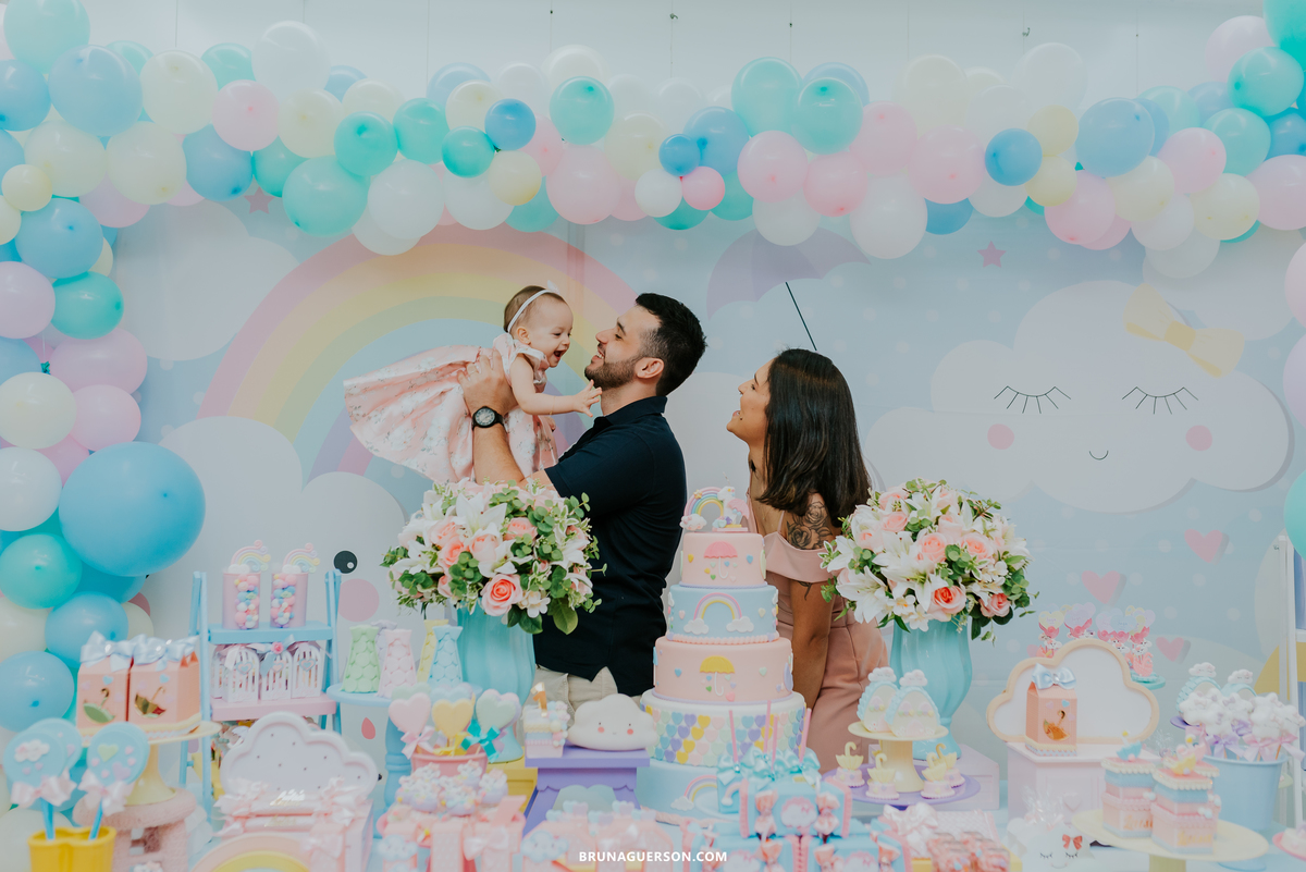 festa infantil 1 ano chuva de amor rio de janeiro lagoa rj clube naval piraque bruna guerson