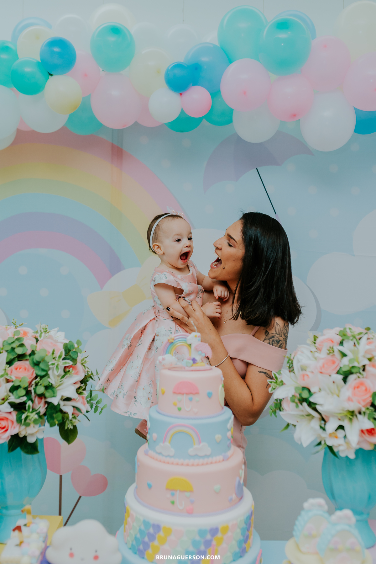 festa infantil 1 ano chuva de amor rio de janeiro lagoa rj clube naval piraque bruna guerson