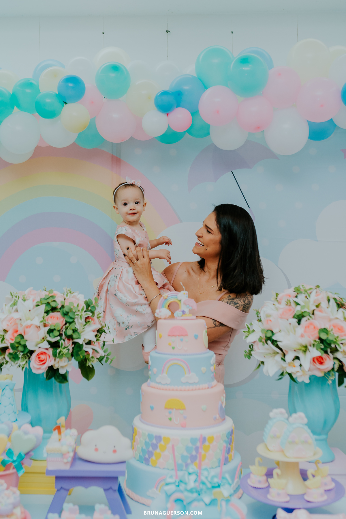 festa infantil 1 ano chuva de amor rio de janeiro lagoa rj clube naval piraque bruna guerson