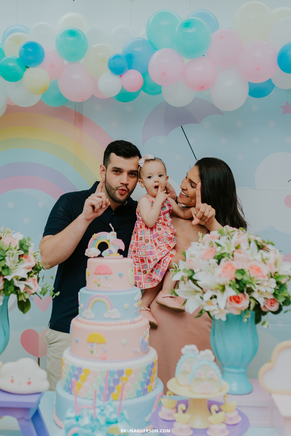 festa infantil 1 ano chuva de amor rio de janeiro lagoa rj clube naval piraque bruna guerson