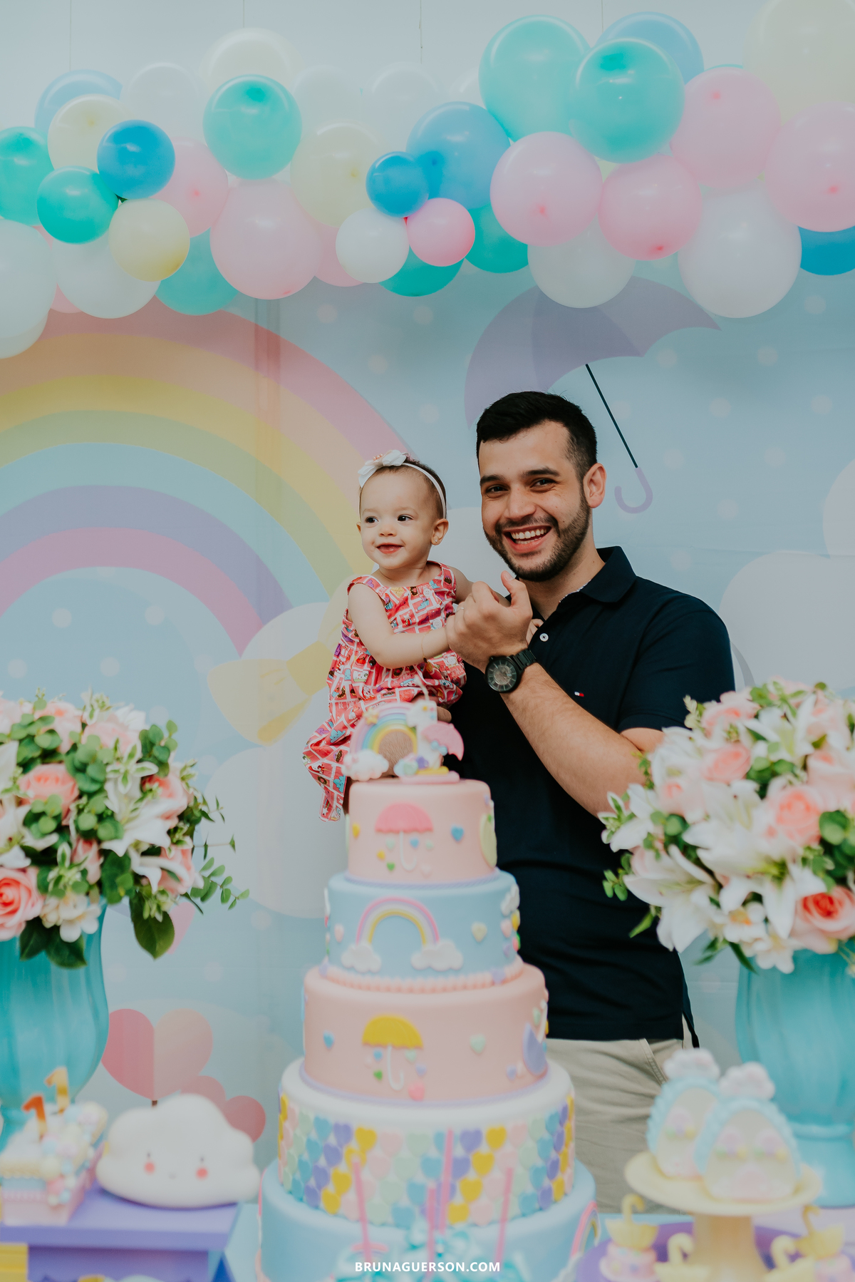 festa infantil 1 ano chuva de amor rio de janeiro lagoa rj clube naval piraque bruna guerson