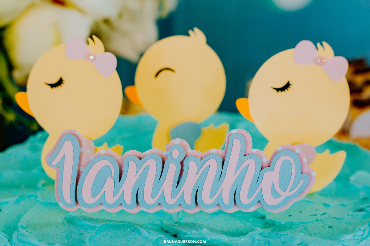 festa infantil fotografa Rio de Janeiro rj Jacarepaguá 1 ano decoracao chau patinhos hora do banho 