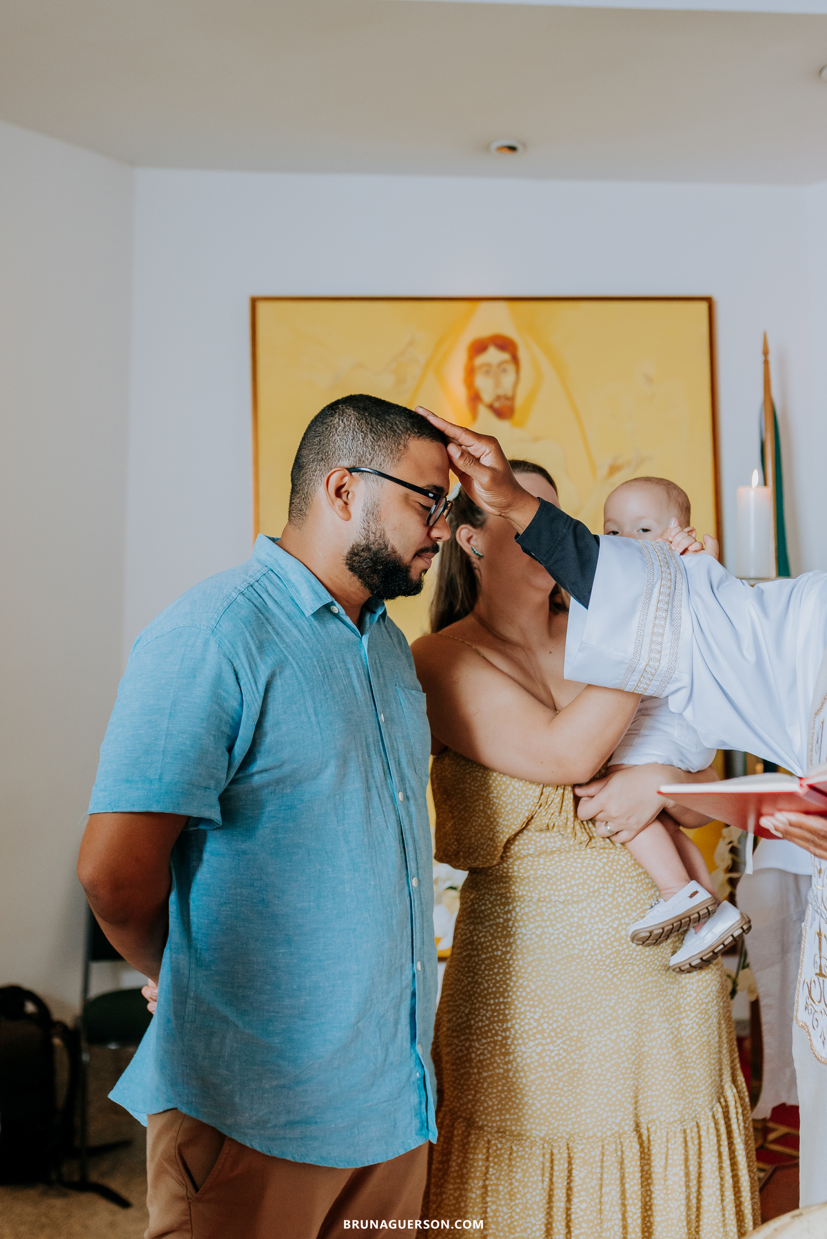 fotografia de batizado Rio de Janeiro rj fotografa de familia Cristo Redentor ponto turístico capela nossa senhora de fatima