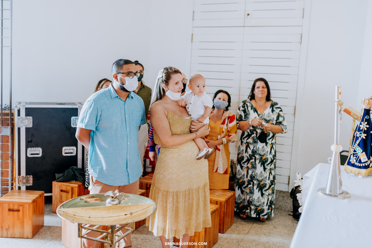 fotografia de batizado Rio de Janeiro rj fotografa de familia Cristo Redentor ponto turístico capela nossa senhora de fatima