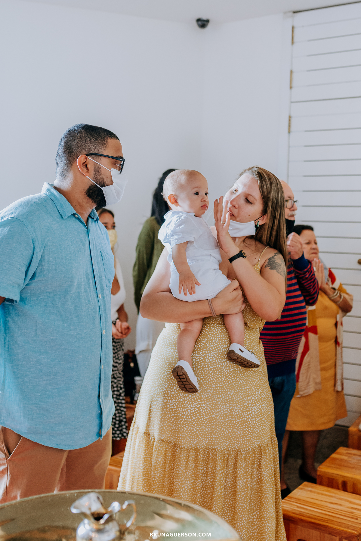 fotografia de batizado Rio de Janeiro rj fotografa de familia Cristo Redentor ponto turístico capela nossa senhora de fatima