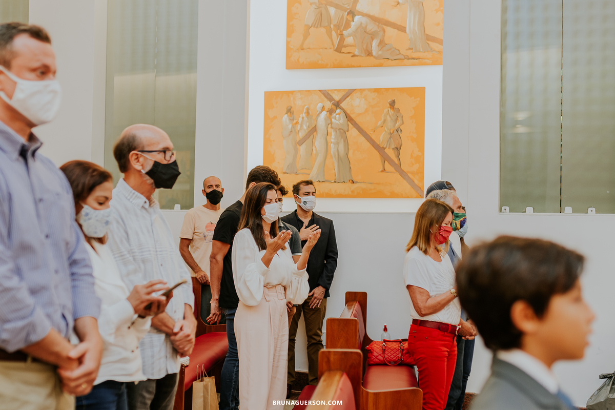 fotografia primeira comunhão eucaristia colégio porto real barra da tijuca paroquia Santa Rosa de lima rj 