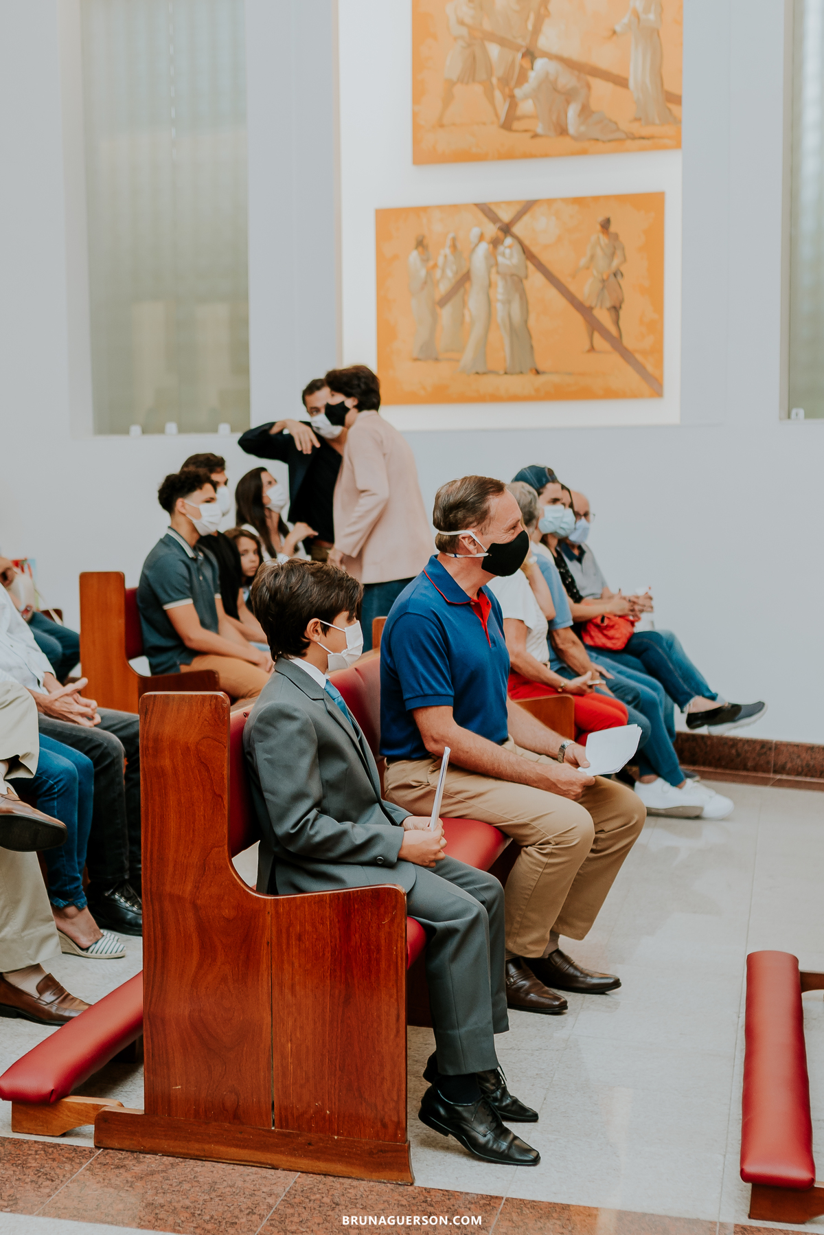 fotografia primeira comunhão eucaristia colégio porto real barra da tijuca paroquia Santa Rosa de lima rj 