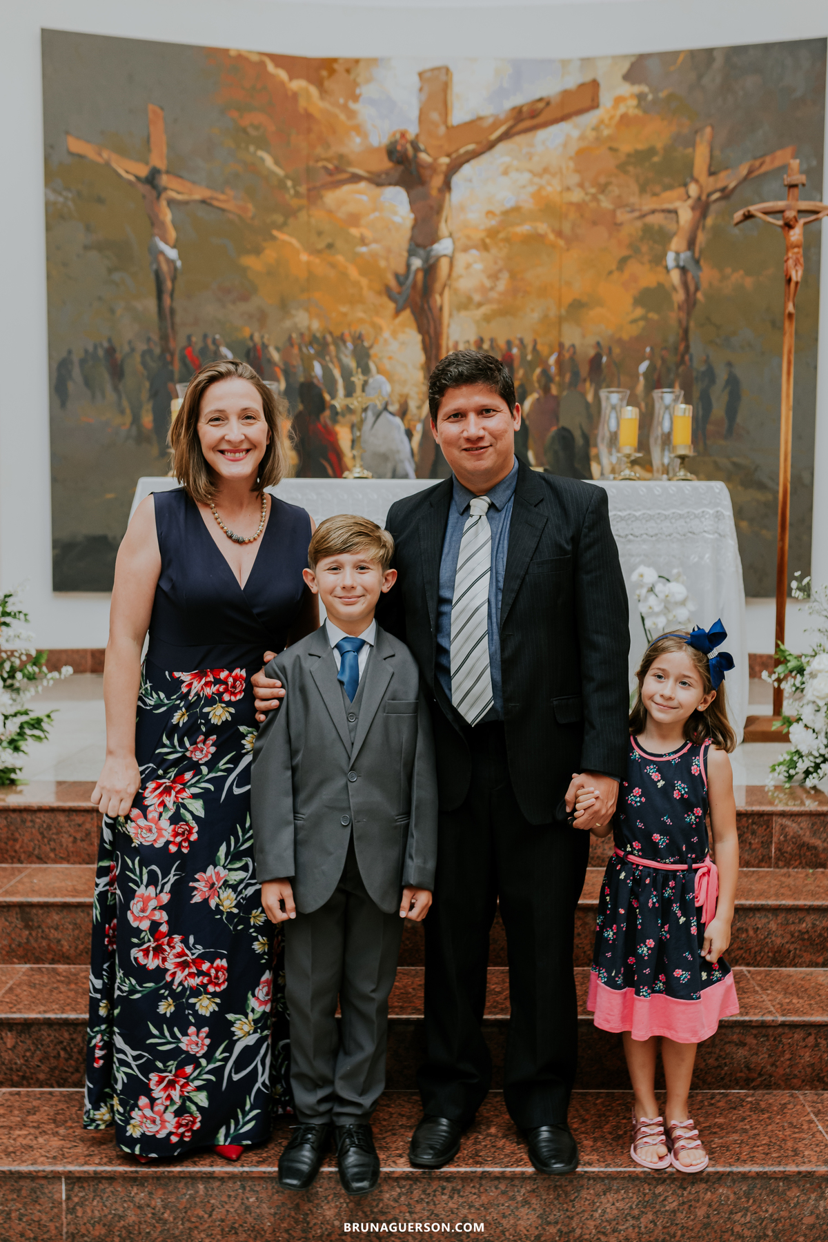 fotografia primeira comunhão eucaristia colégio porto real barra da tijuca paroquia Santa Rosa de lima rj 