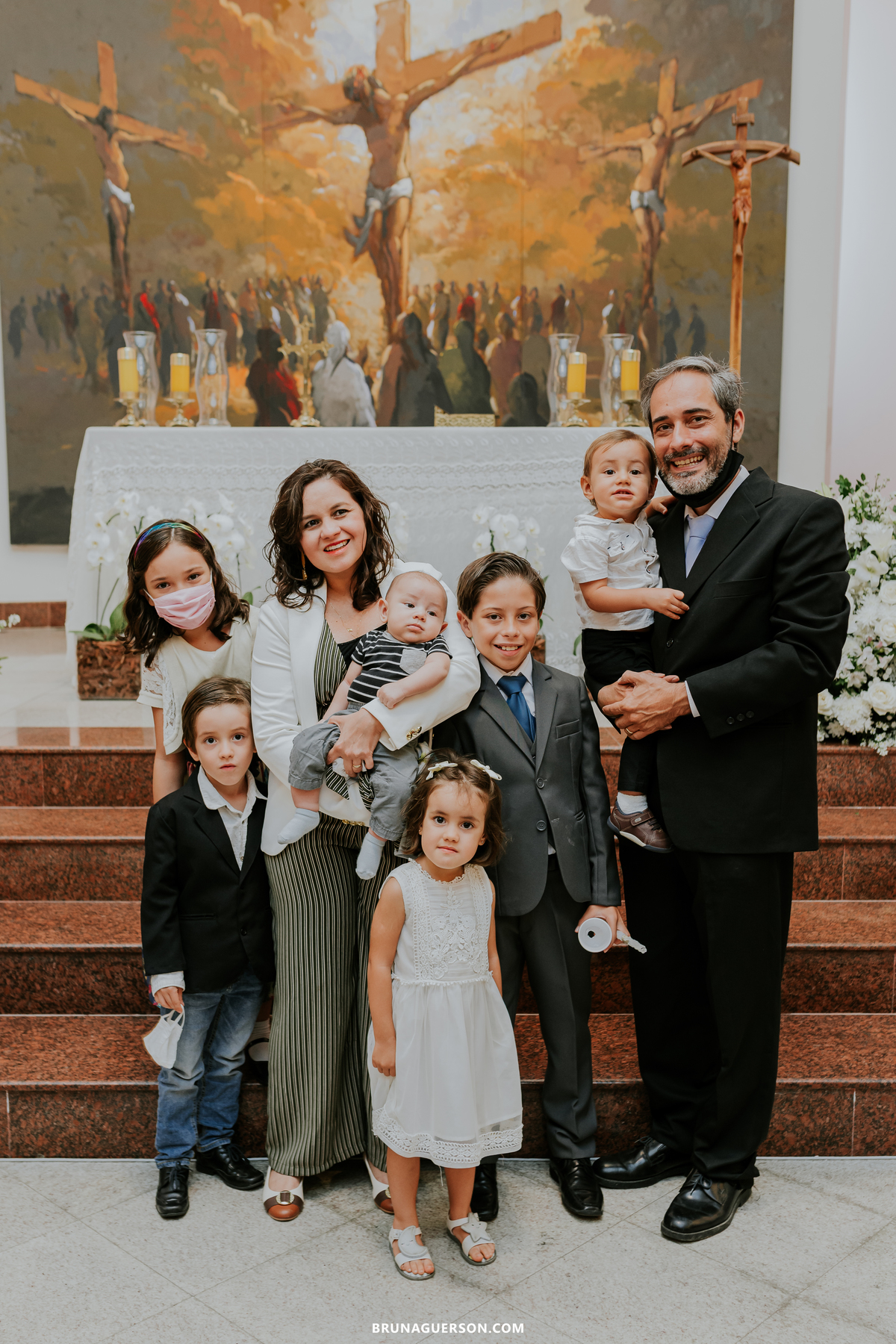 fotografia primeira comunhão eucaristia colégio porto real barra da tijuca paroquia Santa Rosa de lima rj 