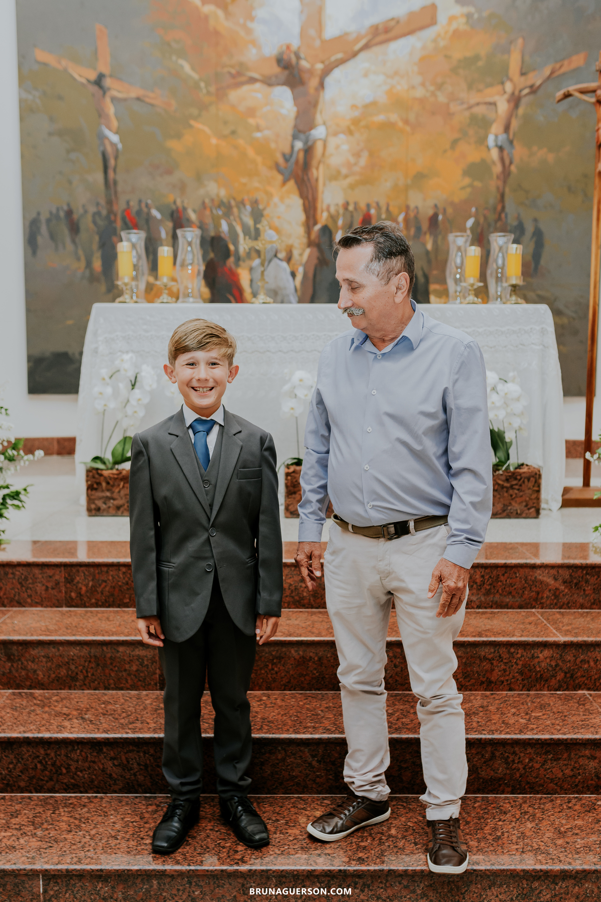 fotografia primeira comunhão eucaristia colégio porto real barra da tijuca paroquia Santa Rosa de lima rj 