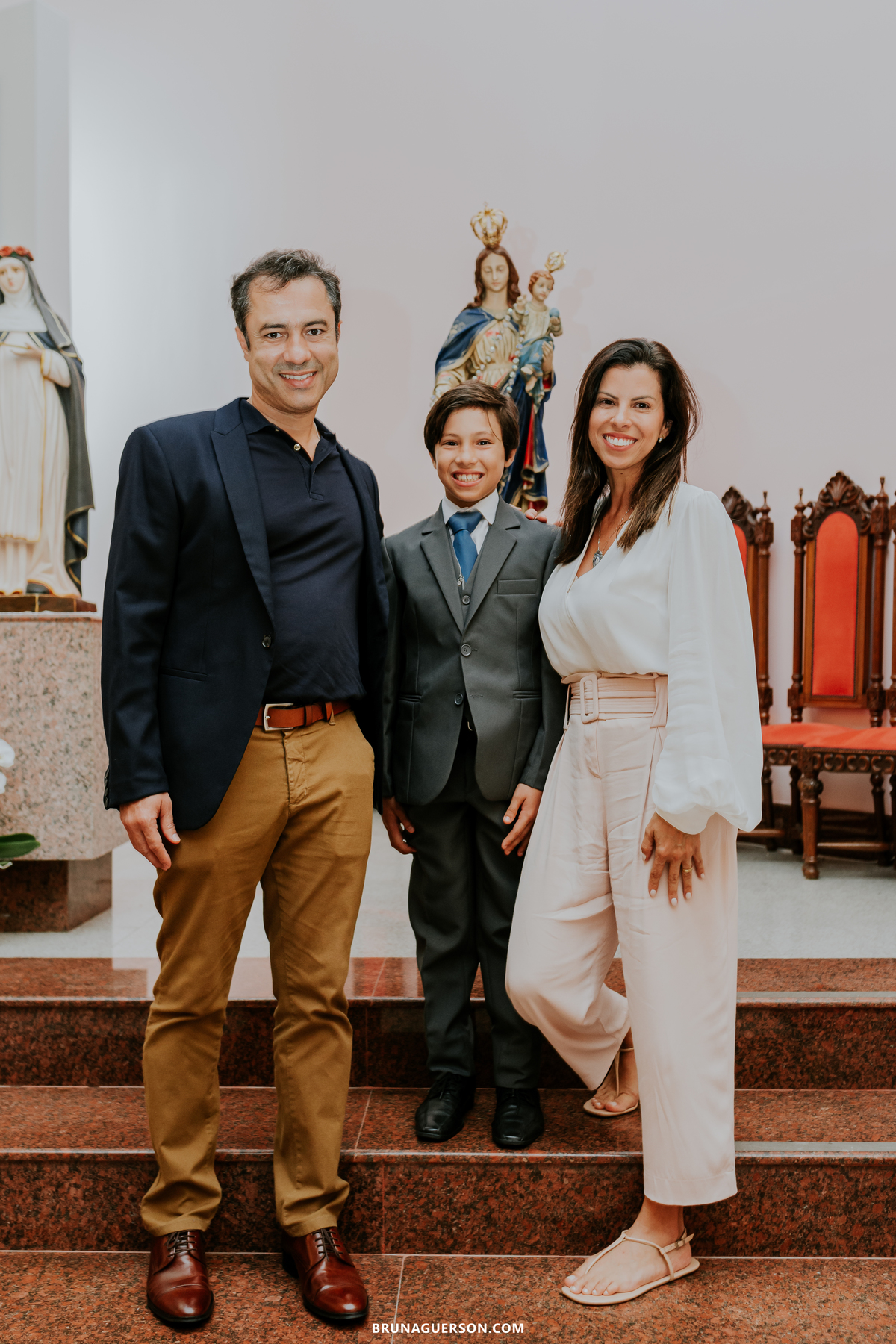 fotografia primeira comunhão eucaristia colégio porto real barra da tijuca paroquia Santa Rosa de lima rj 