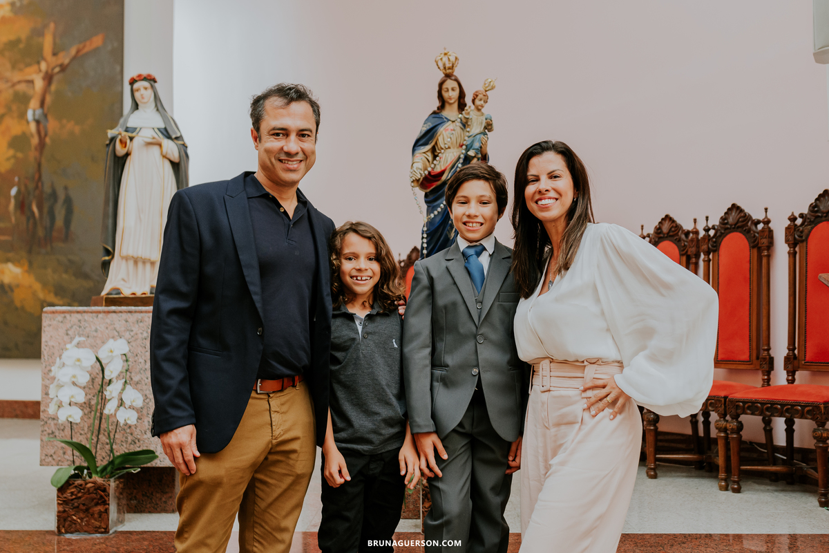 fotografia primeira comunhão eucaristia colégio porto real barra da tijuca paroquia Santa Rosa de lima rj 