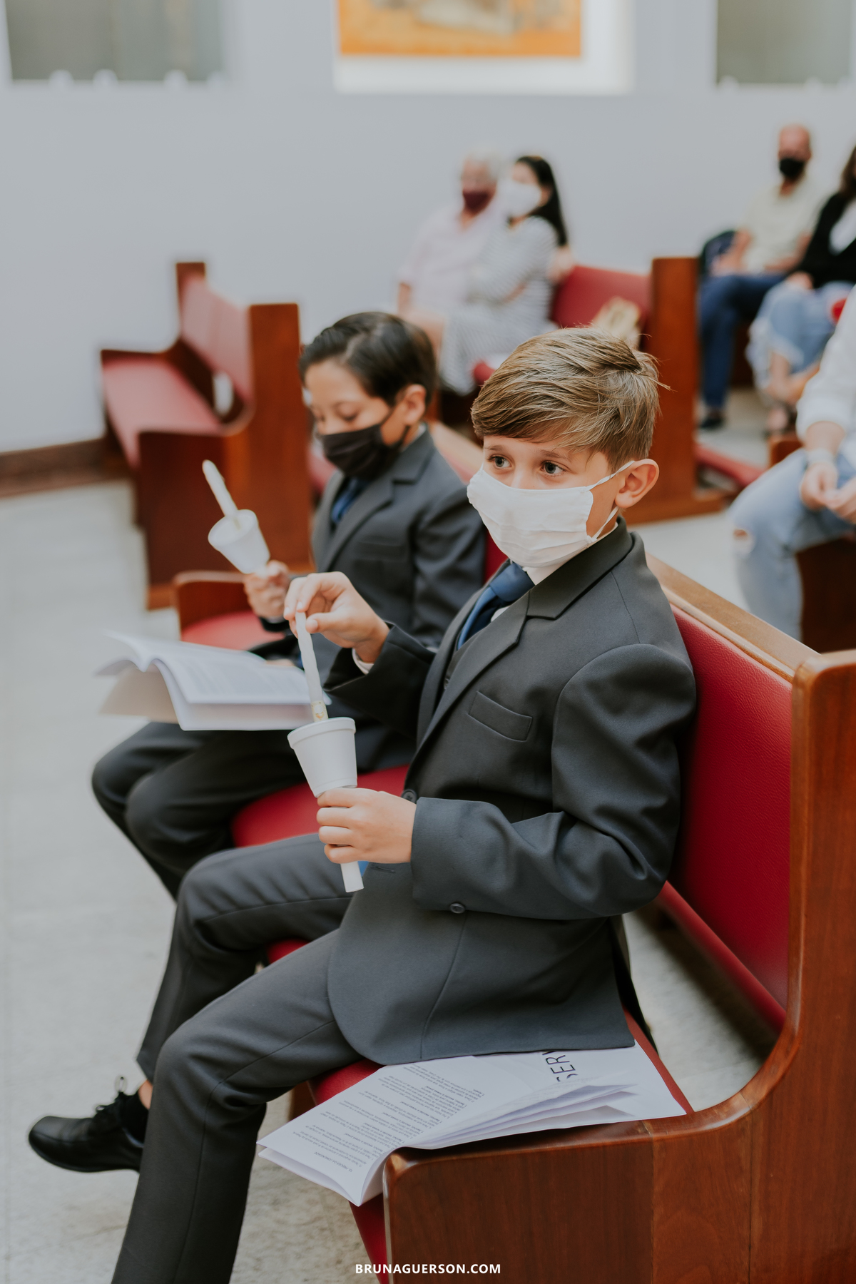 fotografia primeira comunhão eucaristia colégio porto real barra da tijuca paroquia Santa Rosa de lima rj 