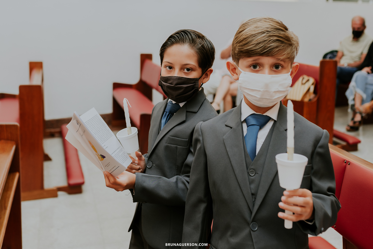 fotografia primeira comunhão eucaristia colégio porto real barra da tijuca paroquia Santa Rosa de lima rj 