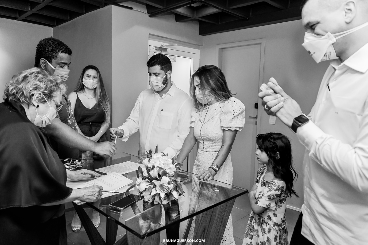 fotografia casamento civil Rio de Janeiro Barra da Tijuca - 12º Registro Civil 