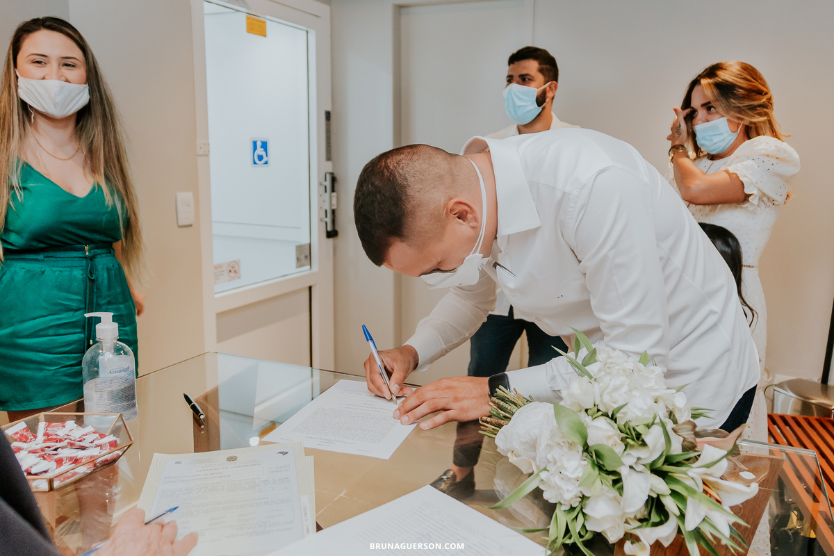 fotografia casamento civil Rio de Janeiro Barra da Tijuca - 12º Registro Civil 