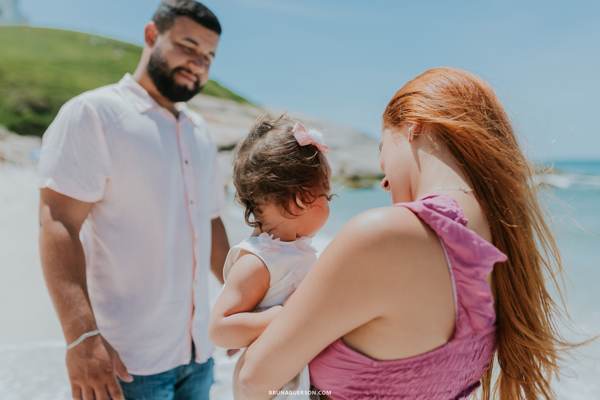 fotografia ensaio externo sessão de família Rio de Janeiro rj praia