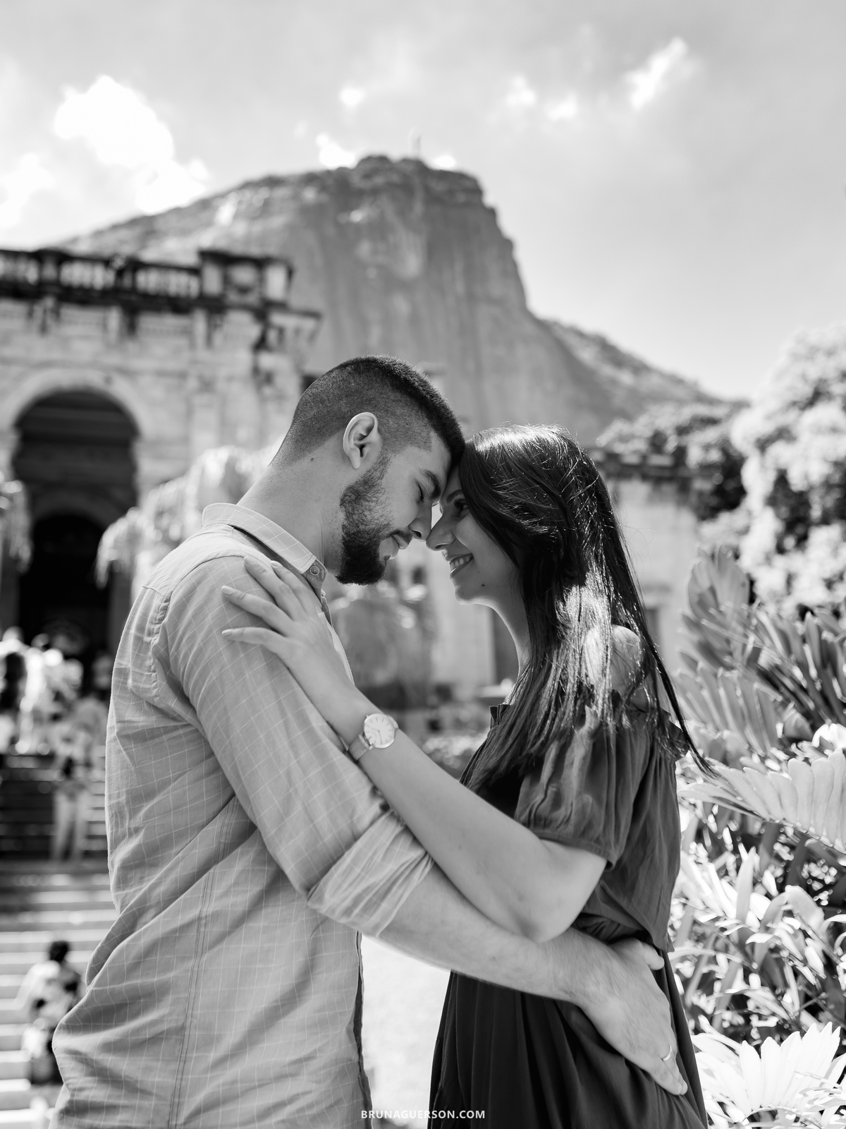 ensaio de casal Rio de Janeiro externo parque lage fotografia rj ao ar livre natureza 