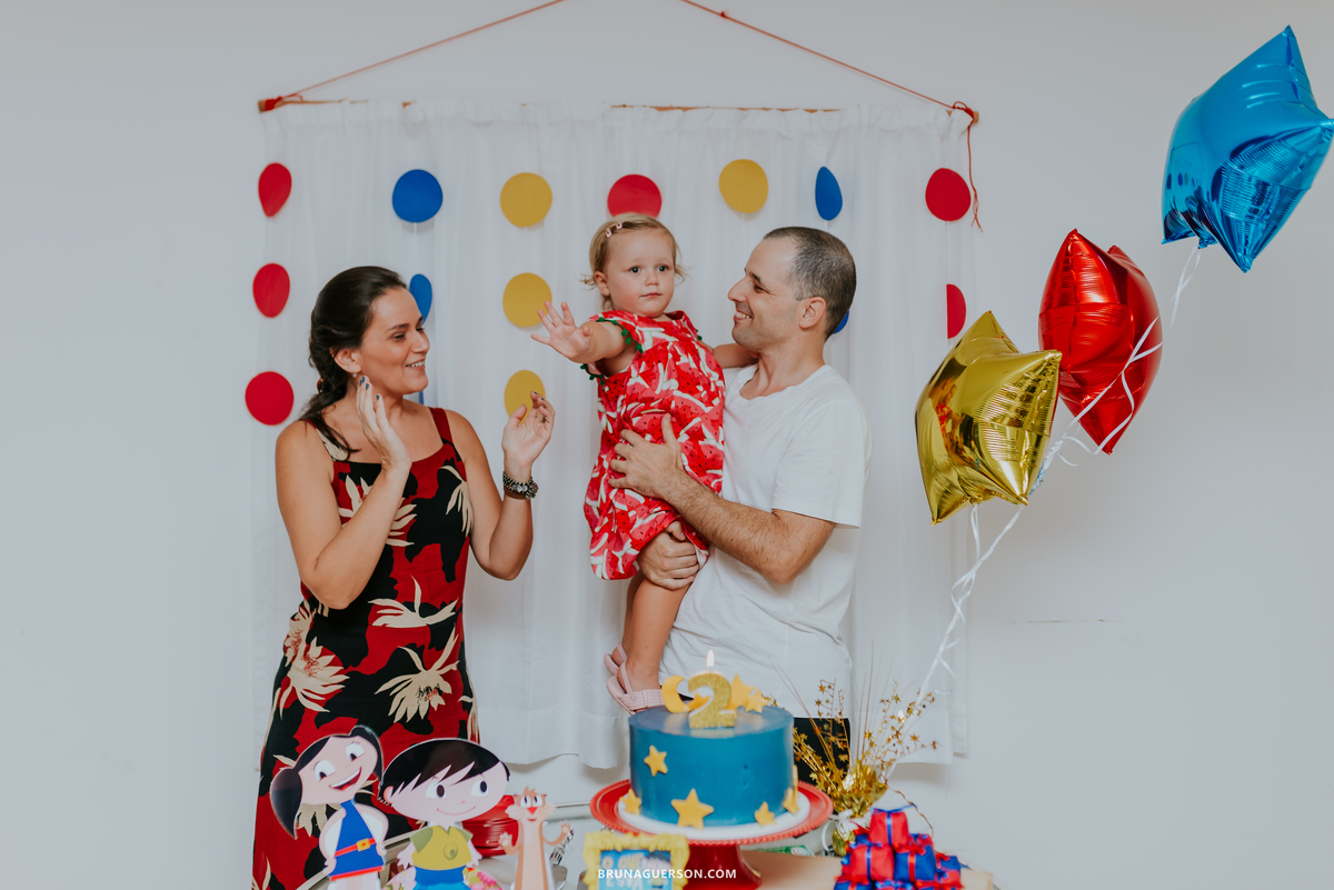 fotografia fotografa familia festa infantil rio de Janeiro rj Botafogo em casa 2 anos luna