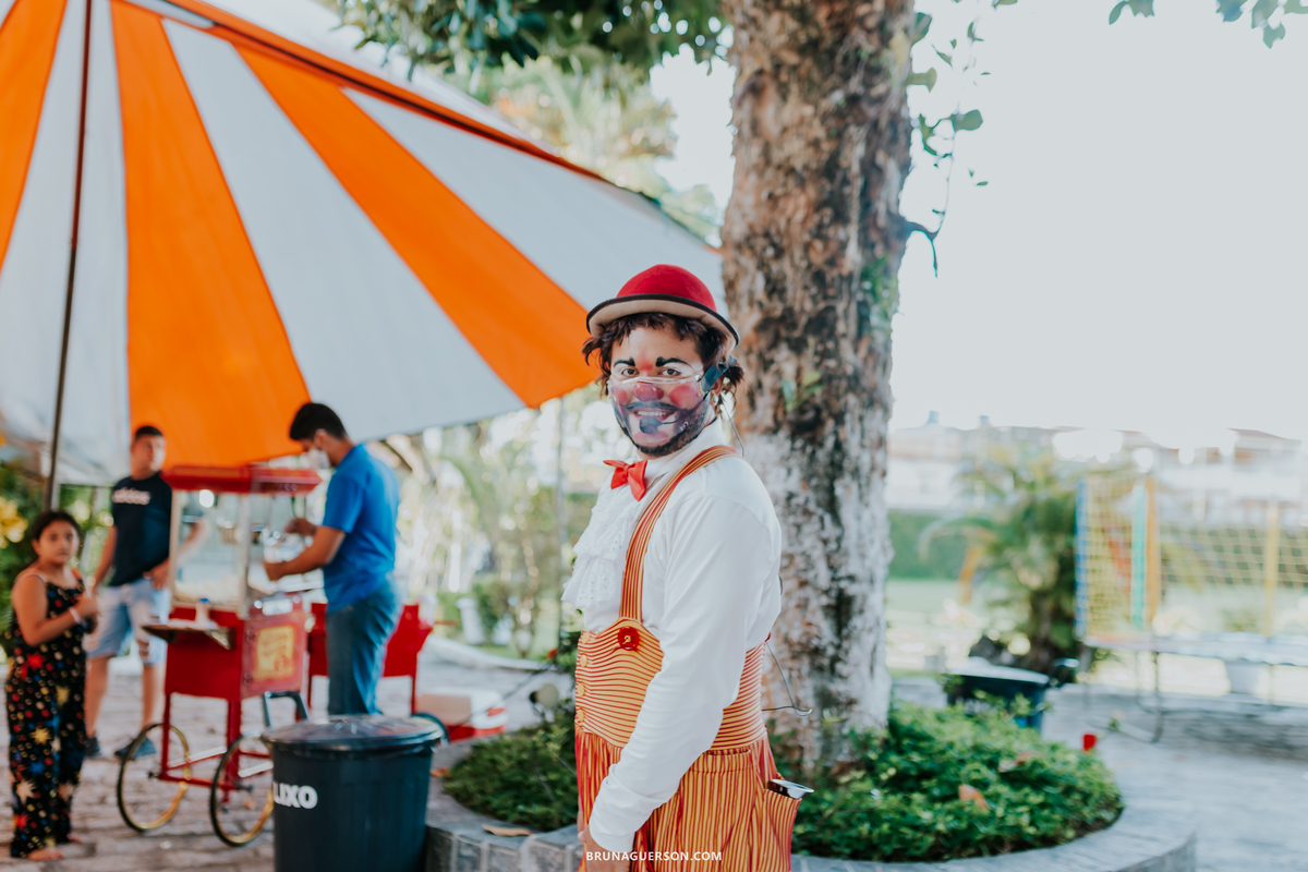 fotografa de familia fotografia festa infantil ao ar livre tema circo Rio de Janeiro 3 anos