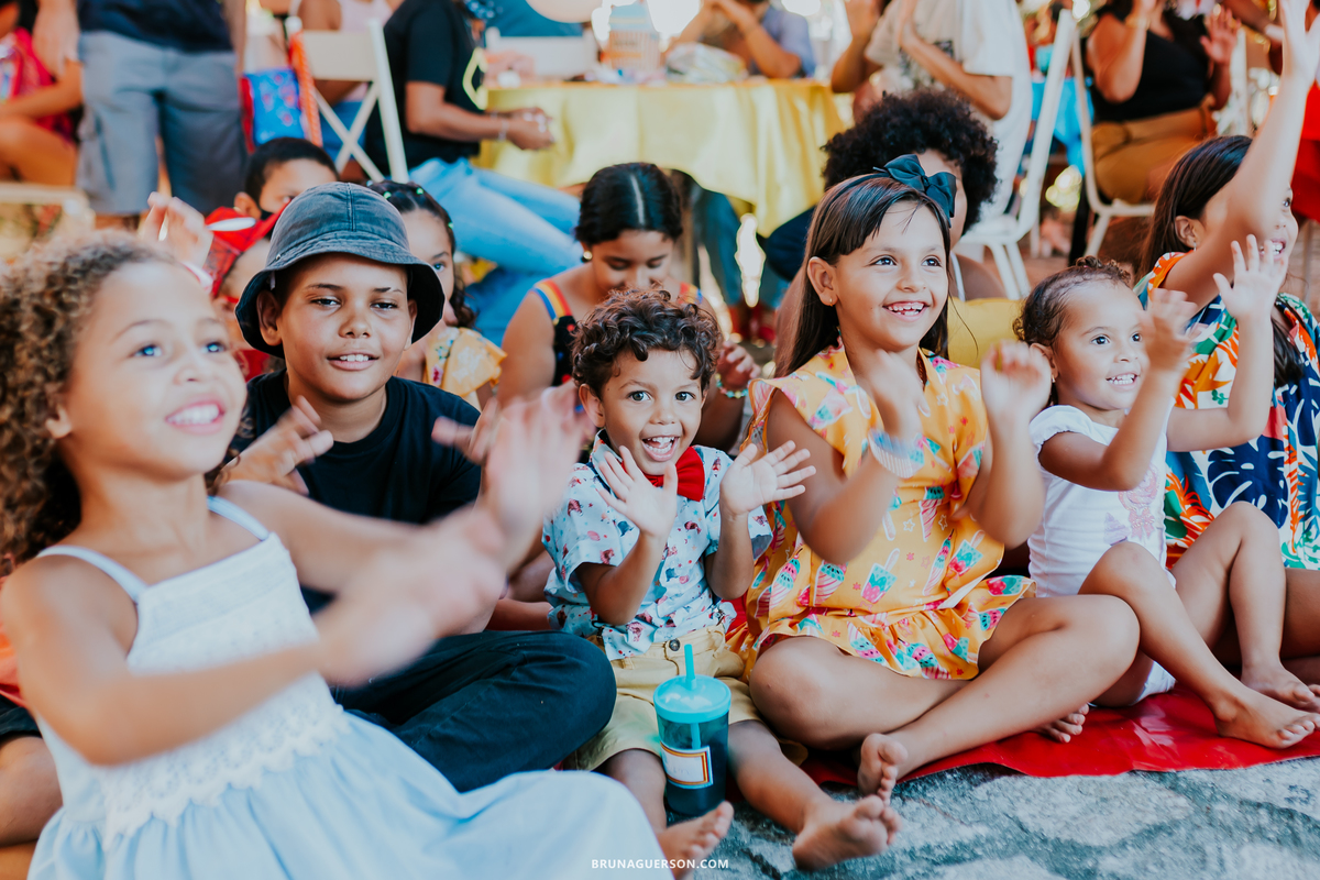 fotografa de familia fotografia festa infantil ao ar livre tema circo Rio de Janeiro 3 anos