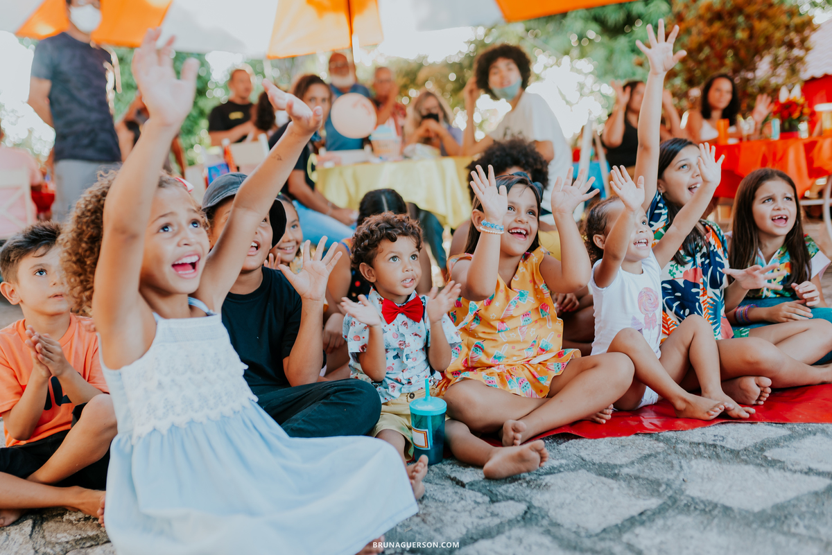 fotografa de familia fotografia festa infantil ao ar livre tema circo Rio de Janeiro 3 anos