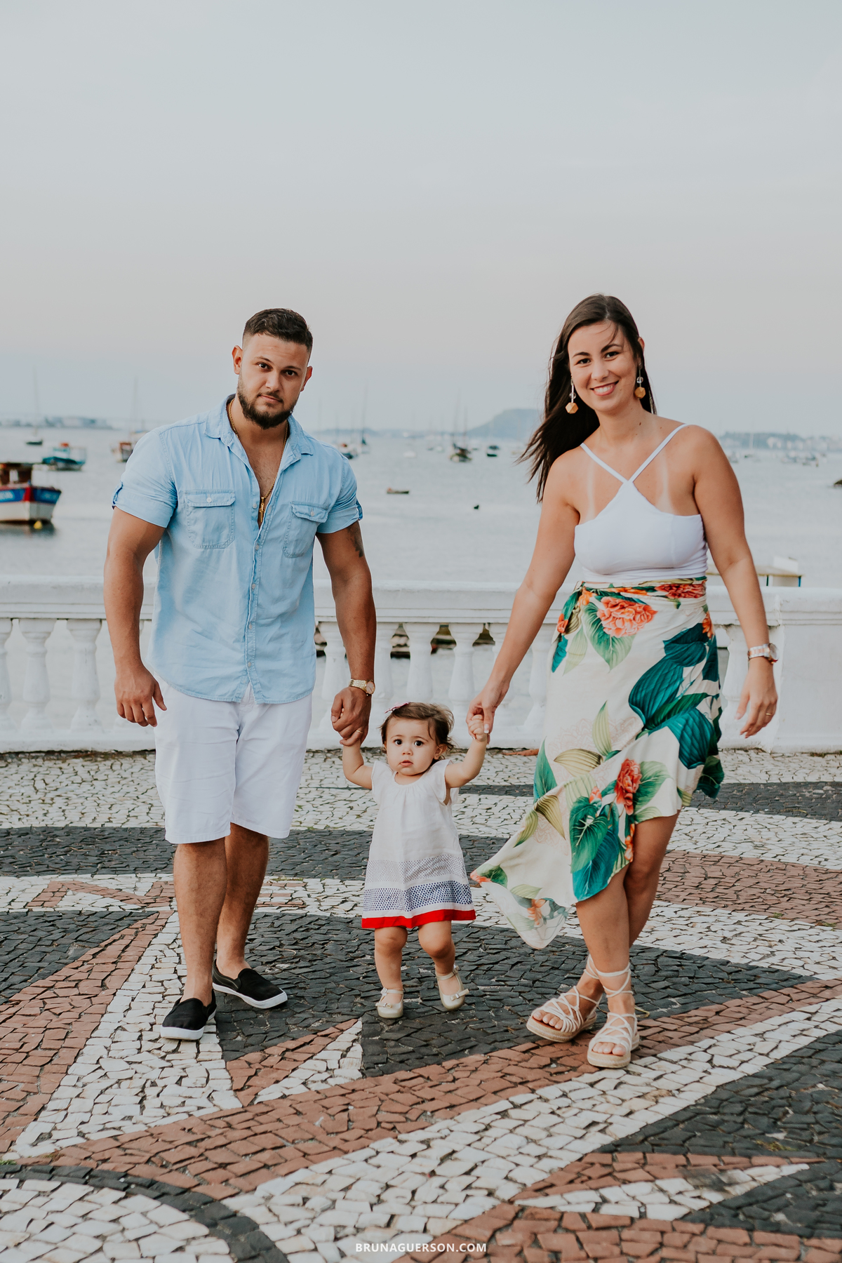 ensaio de família Rio de Janeiro praia vermelha urca fotografia fotografa rj mureta da urca