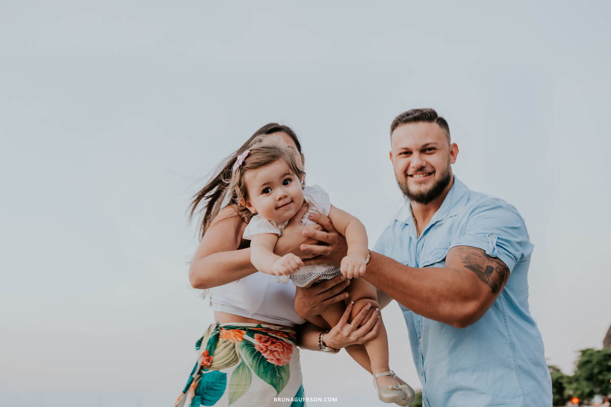 ensaio de família Rio de Janeiro praia vermelha urca fotografia fotografa rj mureta da urca
