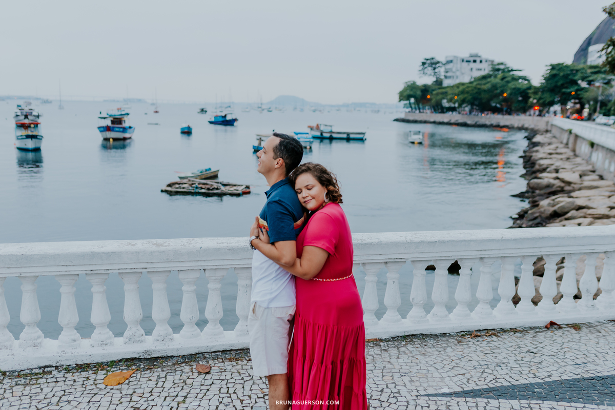 fotografia ensaio de casal externo mureta da urca praia vermelha Rio de Janeiro rj 