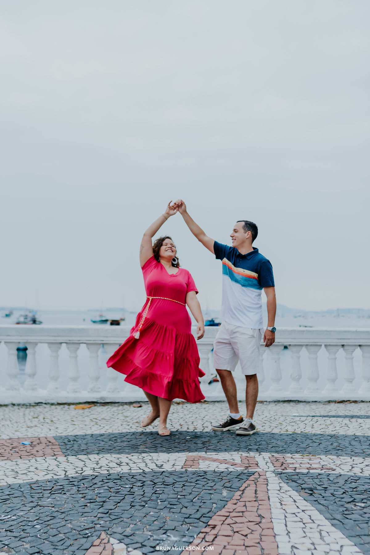 fotografia ensaio de casal externo mureta da urca praia vermelha Rio de Janeiro rj 