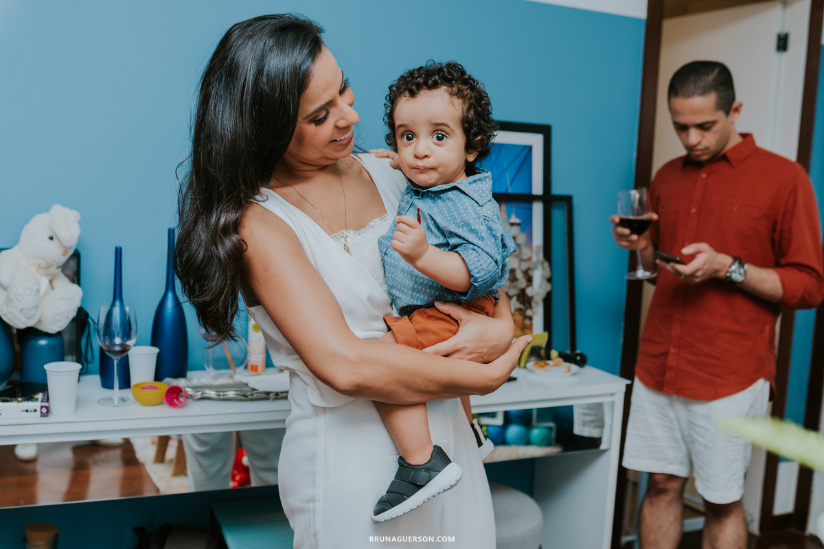 fotografia festa infantil em casa Botafogo Rio de Janeiro rj 1 ano 