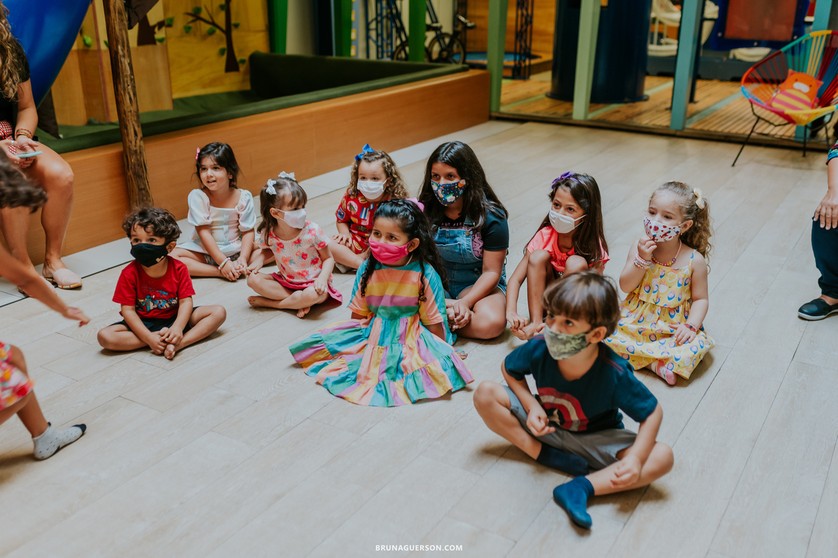 fotografia casa de festa espoleta buffet infantil 4 anos rapunzel menina
