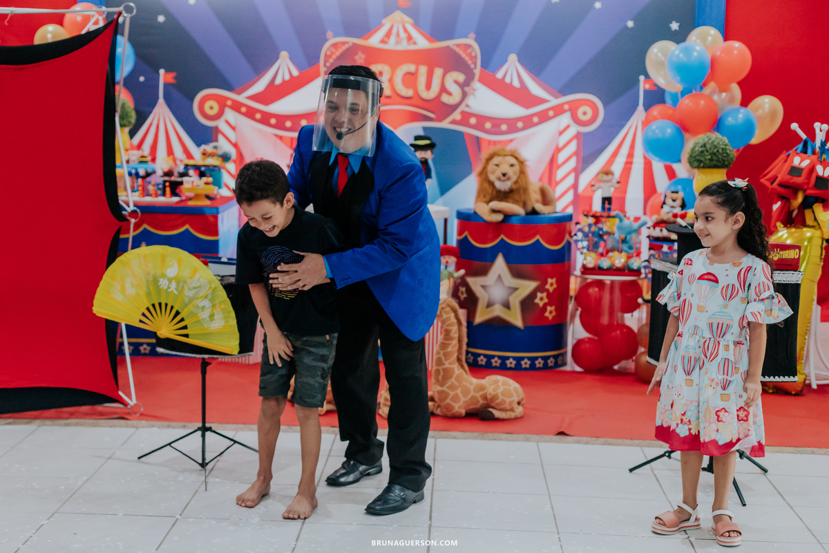 festa infantil Rio de Janeiro rj ilha do governador 1 ano rael circo 