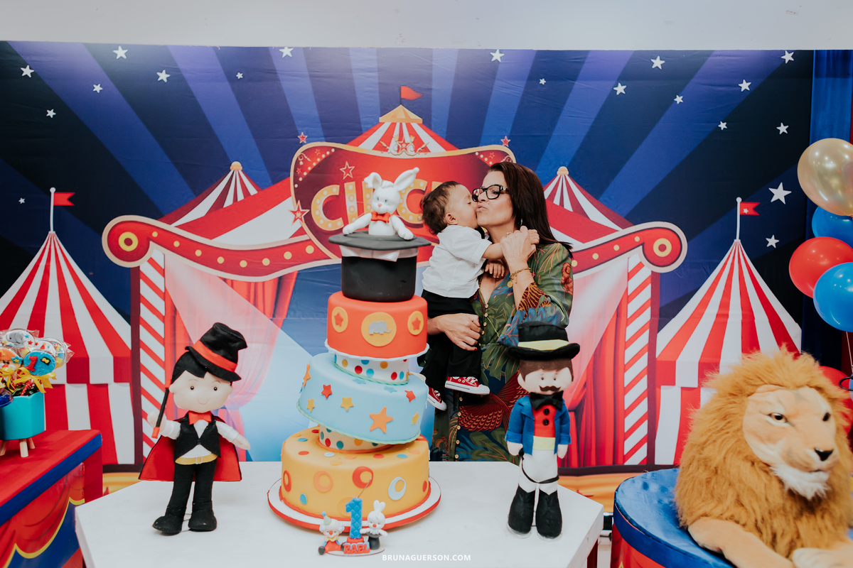 festa infantil Rio de Janeiro rj ilha do governador 1 ano rael circo 